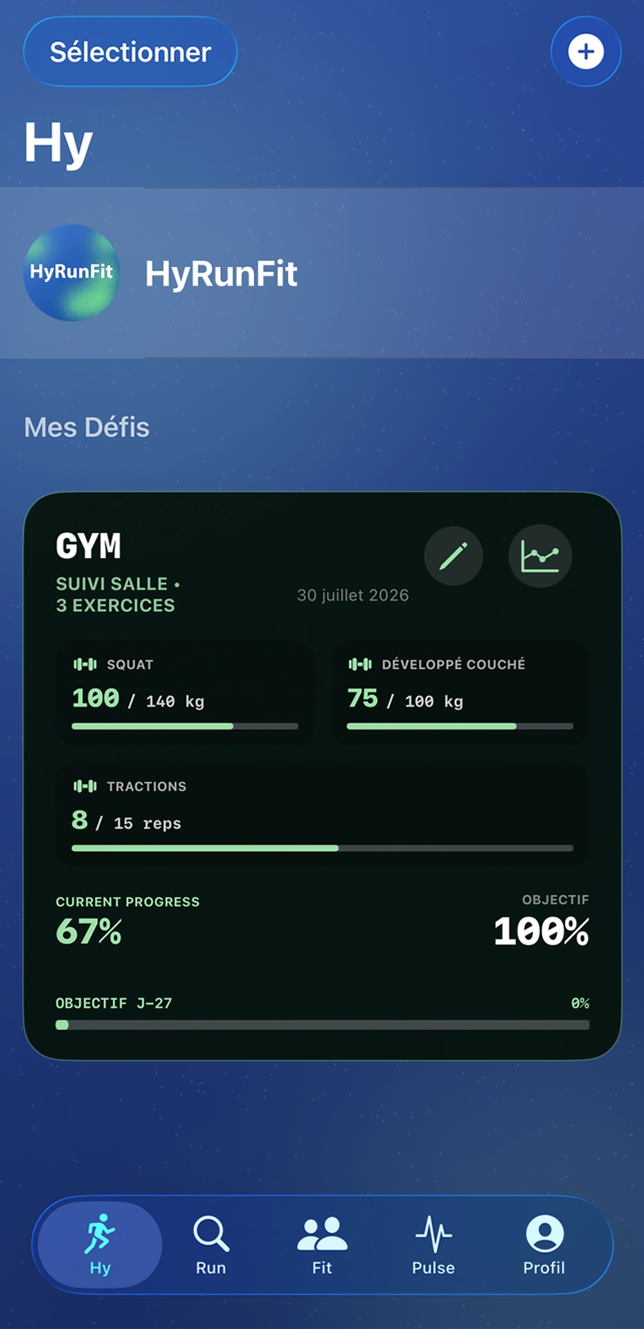 Template GYM